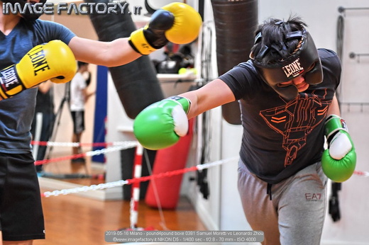 2019-05-16 Milano - pound4pound boxe 0381 Samuel Moretti vs Leonardo Zhou